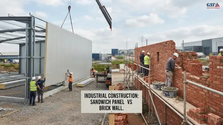 Sandwich Panel vs Brick Wall Construction Which Is Better for Industrial Facilities