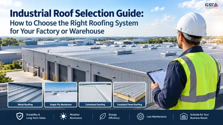 Industrial Roof Selection Guide How to Choose the Right Roofing System for Your Factory or Warehouse